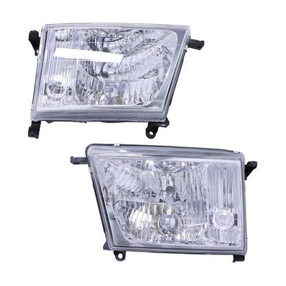 Pair For 98-05 Toyota Land Cruiser 100 Headlights Halogen lamp Set Left + Right