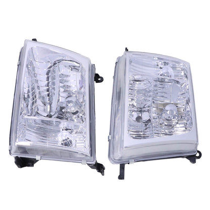 Pair For 98-05 Toyota Land Cruiser 100 Headlights Halogen lamp Set Left + Right