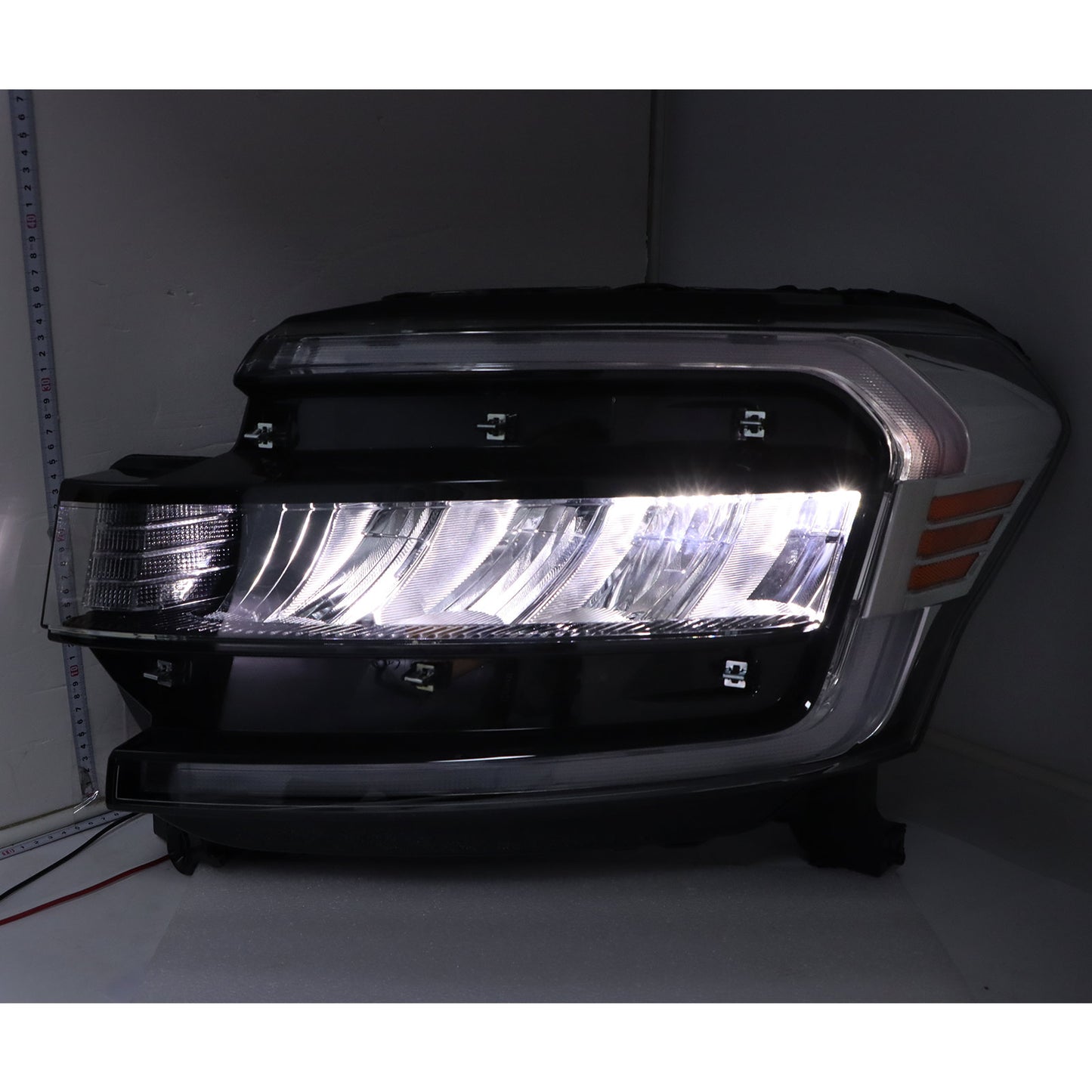 For Ford Expedition 2022-24 Driver Full LED Headlight Chrome Trim w/DRL Module