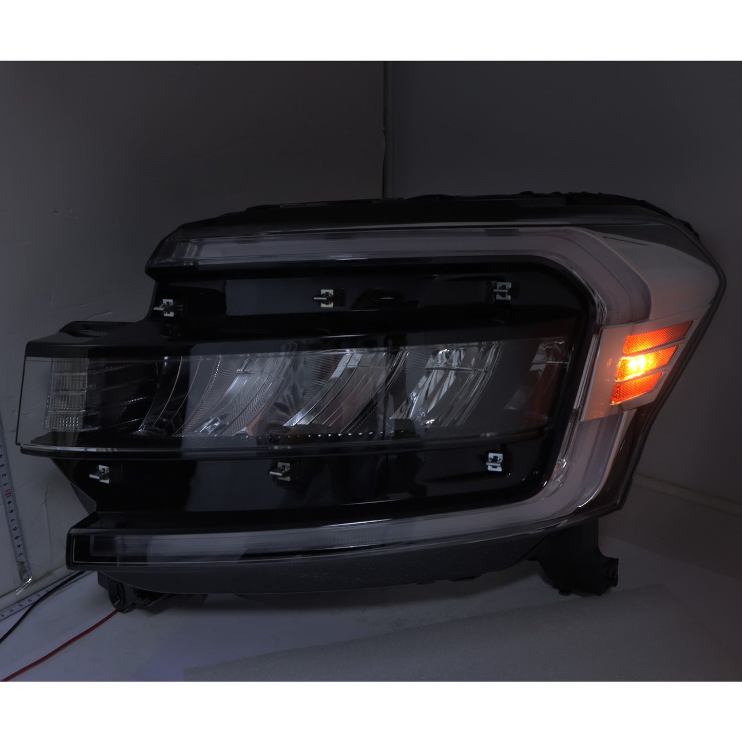 For Ford Expedition 2022-24 Driver Full LED Headlight Chrome Trim w/DRL Module