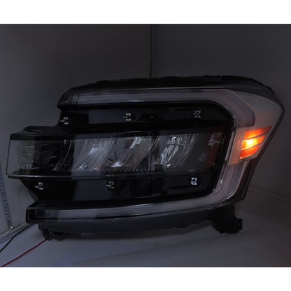For Ford Expedition 2022-24 Driver Full LED Headlight Chrome Trim w/DRL Module