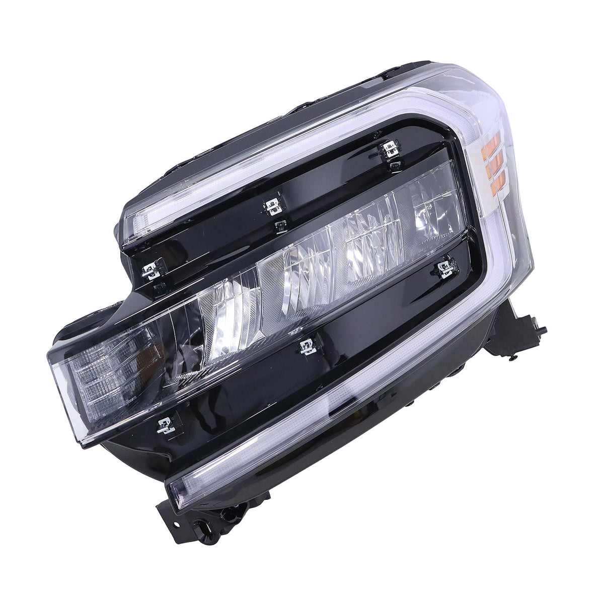 For Ford Expedition 2022-24 Driver Full LED Headlight Chrome Trim w/DRL Module