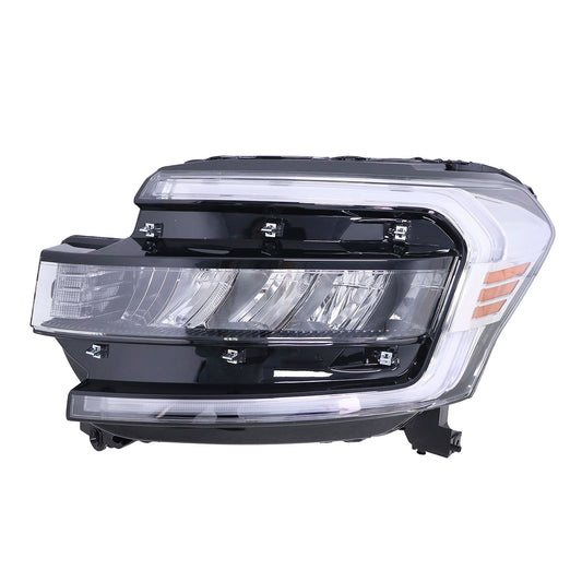 For Ford Expedition 2022-24 Driver Full LED Headlight Chrome Trim w/DRL Module