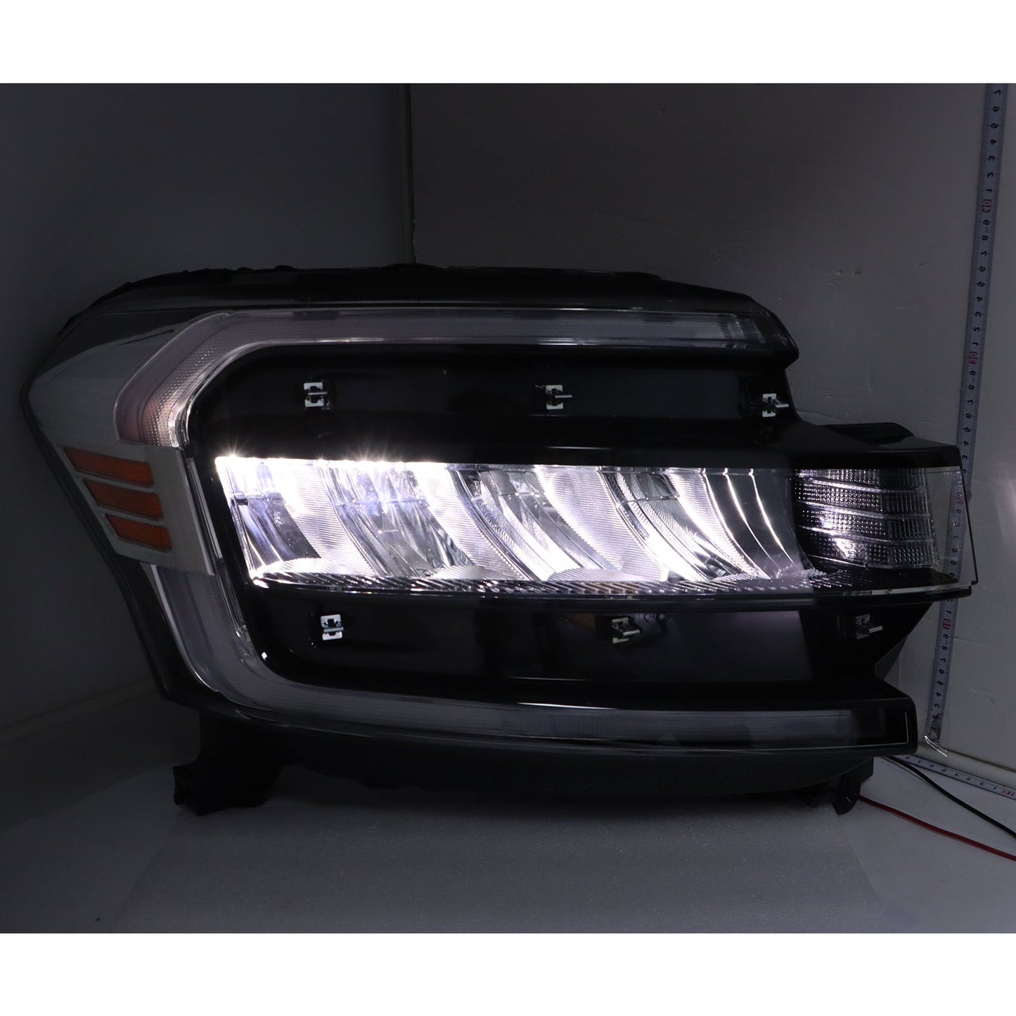 For Ford Expedition 22-24 Passenger Full LED Headlight Chrome Trim w/DRL Module