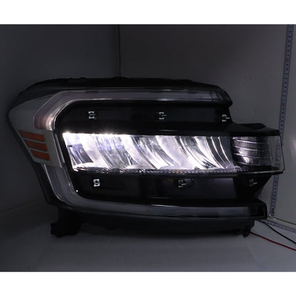 For Ford Expedition 22-24 Passenger Full LED Headlight Chrome Trim w/DRL Module