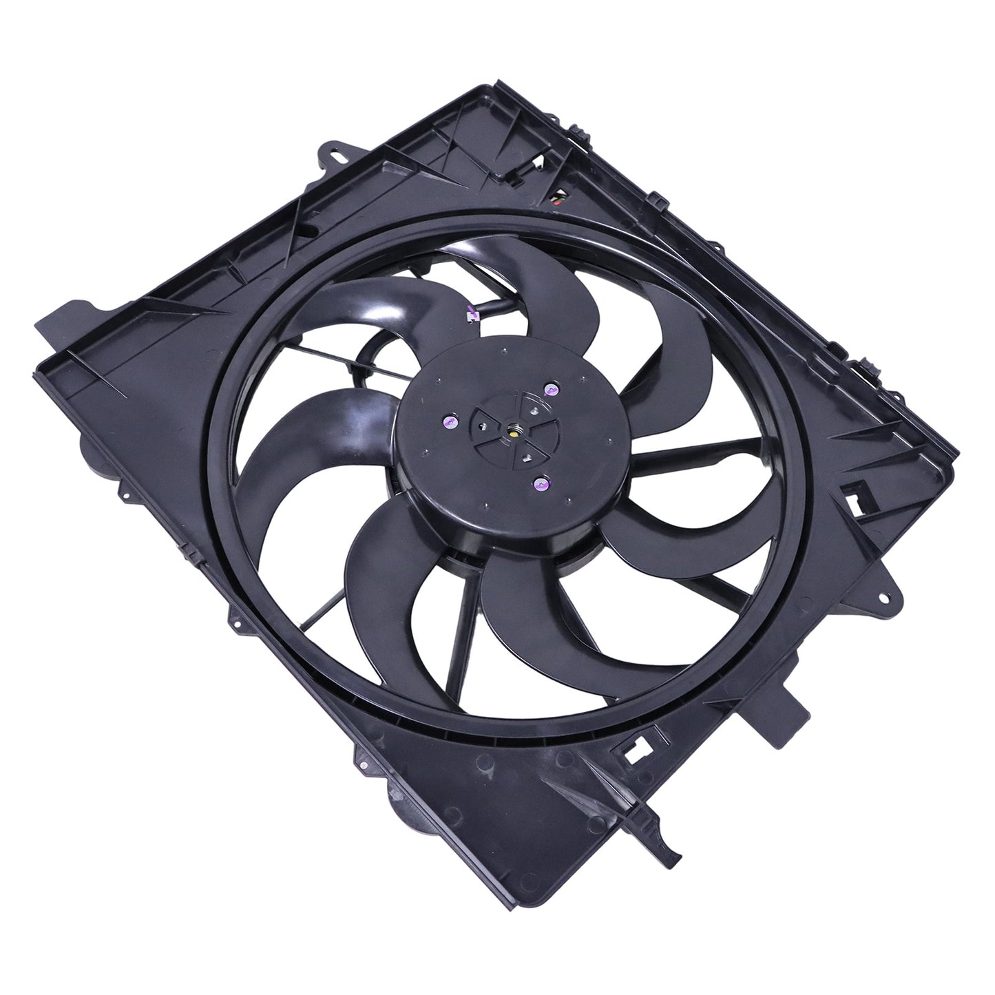 Heavy Duty Cooling Fan Assembly Fit 2016~2019 Cadillac ATS CTS 2.0L / 3.6L