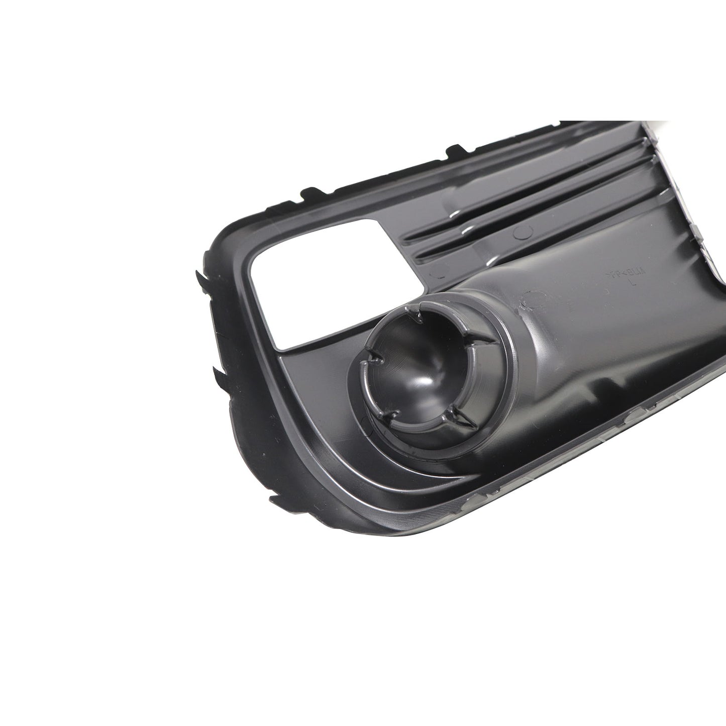 Balck Front Left+Right Fog Lamp Bezel Covers For 2018-2021 Subaru WRX