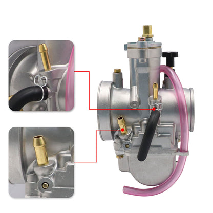 PWK 34mm Pre-Jetted Carburetor For Honda CR125R 1979-2008 CR125M 1974-1978