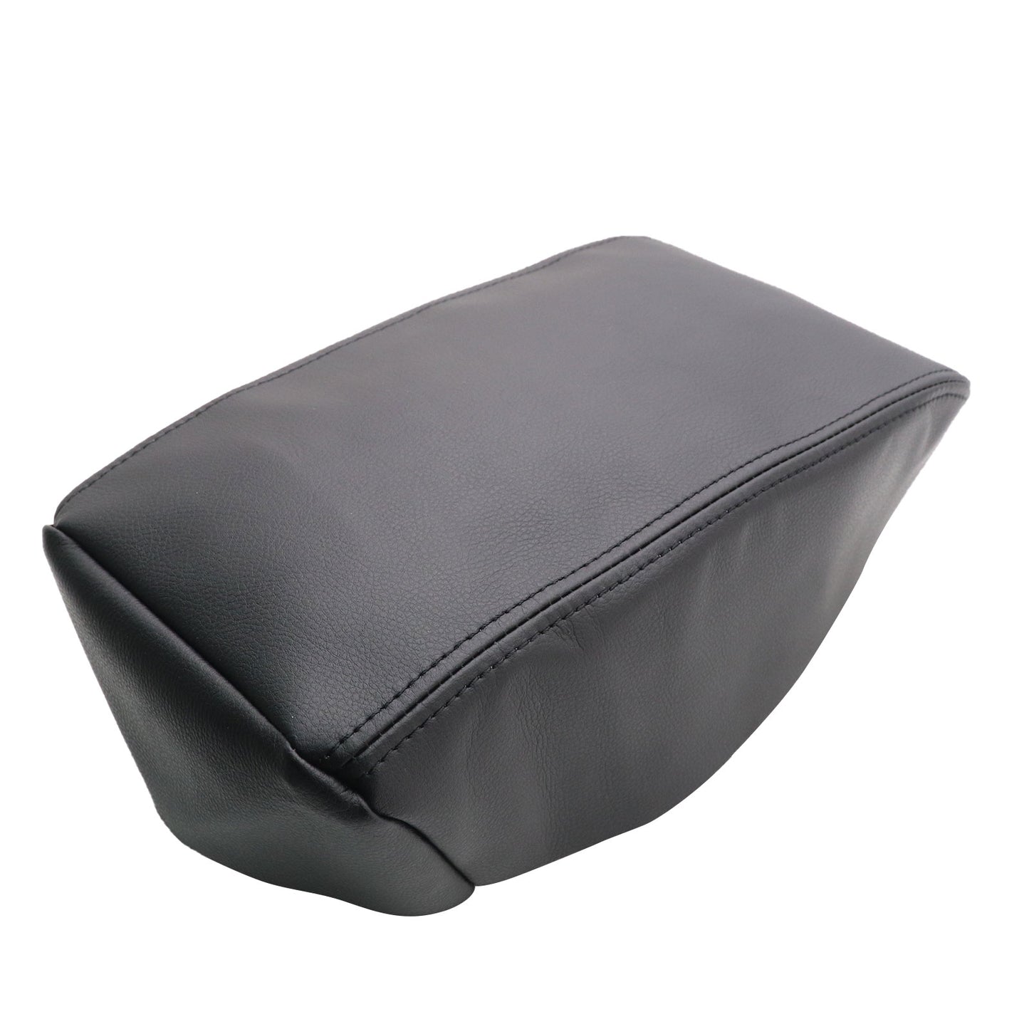 Black Leather Center Console Lid Armrest Cover For Subaru Forester 2019 2020-24