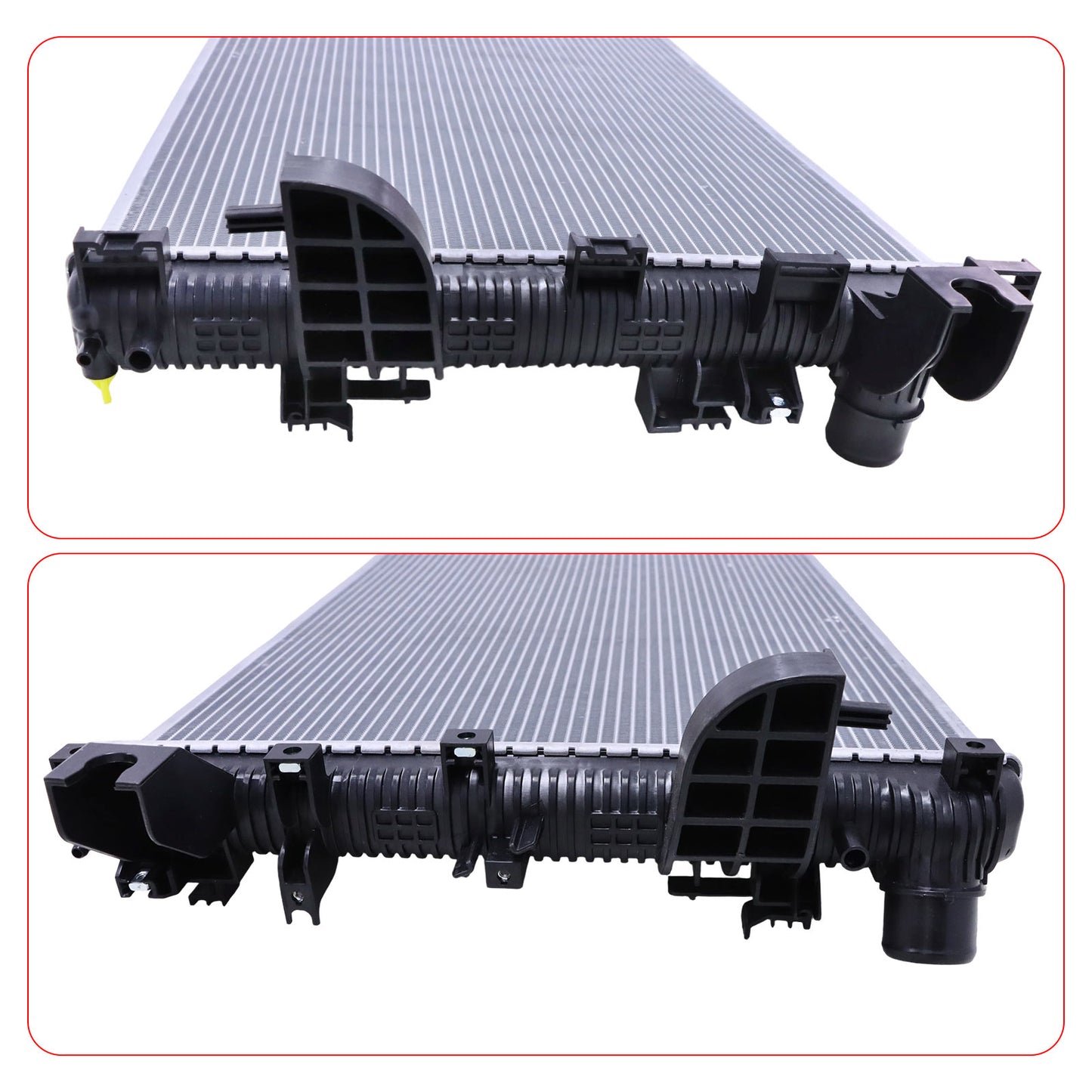 Set of 1 Radiator For 2019-2024 RAM 2500/3500 6.4L CU13895 68322493AA