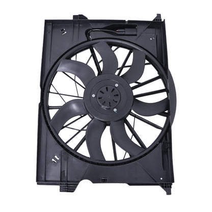 FIT Mercedes Benz W211 W219 E320 E350 E500 E550 Radiator Cooling Fan Assembly