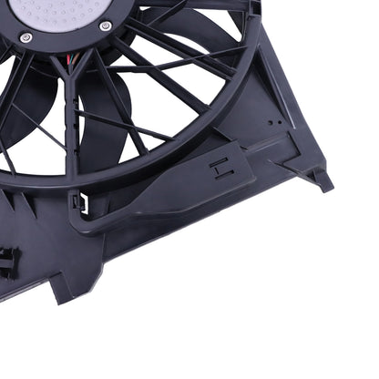 FIT Mercedes Benz W211 W219 E320 E350 E500 E550 Radiator Cooling Fan Assembly