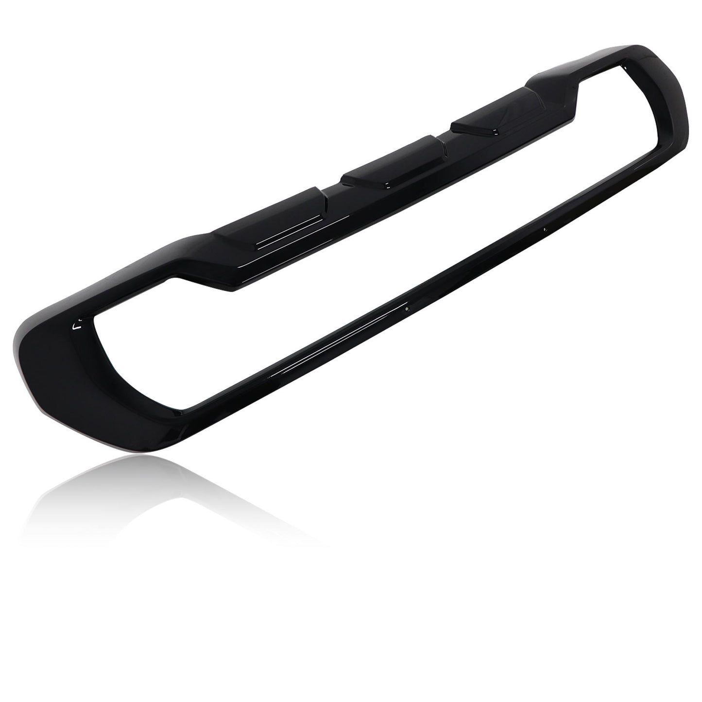 Black Front Bumper Molding Skid Plate New For GMC Sierra 2500HD 3500HD 2020-2023