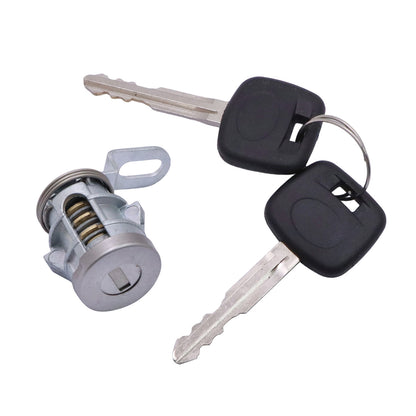 Tailgate Door Lock Cylinder Set with Keys - Fits 2007-2013 Toyota Tundra Pickup
