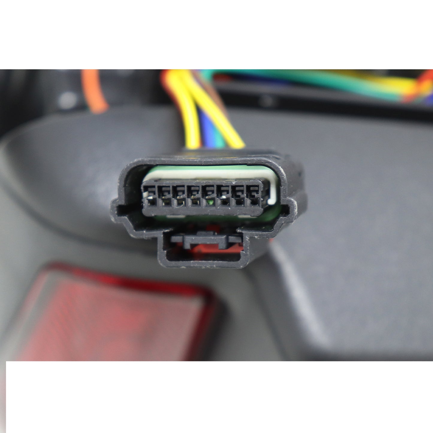 L & R Red LED Tail Lights FIT Jeep Wrangler JL 18-24 w/Blind Spot Plug+Bracket