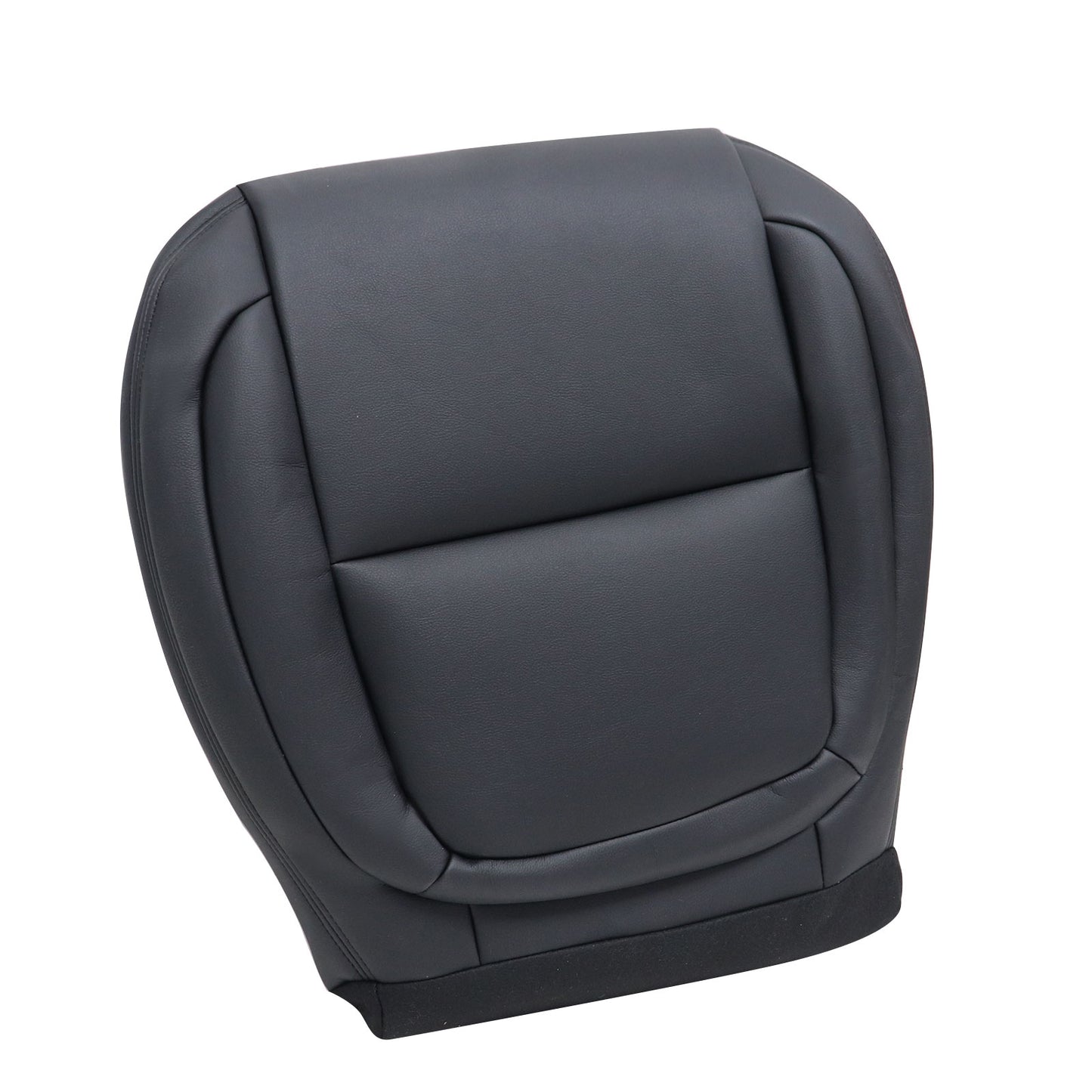 Passenger Bottom Replacement Leather Seat Cover For 2002-2010 Lexus SC430 Black