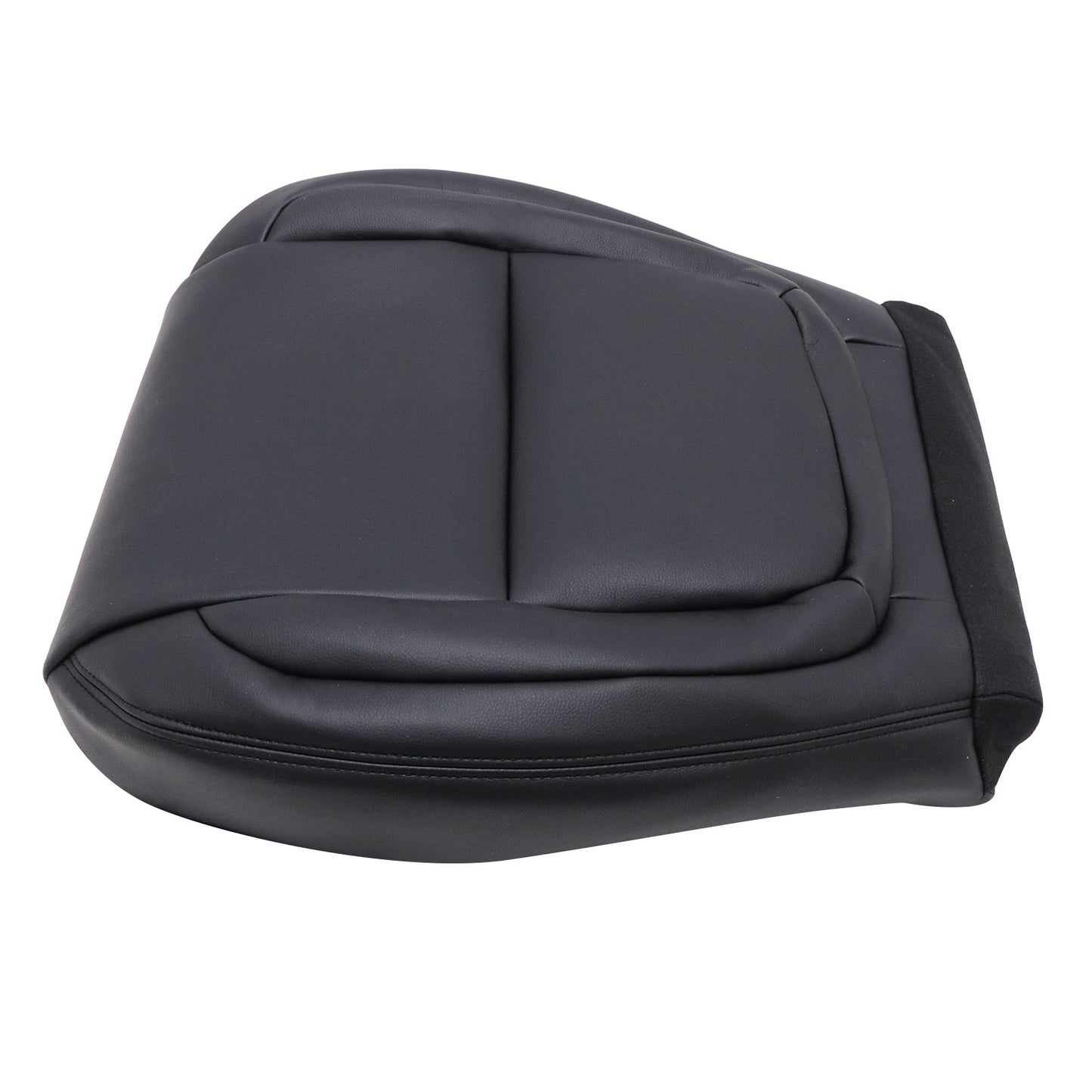 Passenger Bottom Replacement Leather Seat Cover For 2002-2010 Lexus SC430 Black