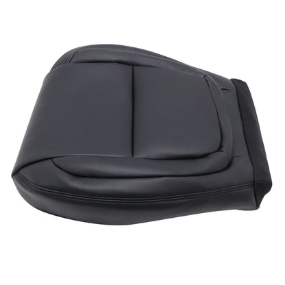Passenger Bottom Replacement Leather Seat Cover For 2002-2010 Lexus SC430 Black