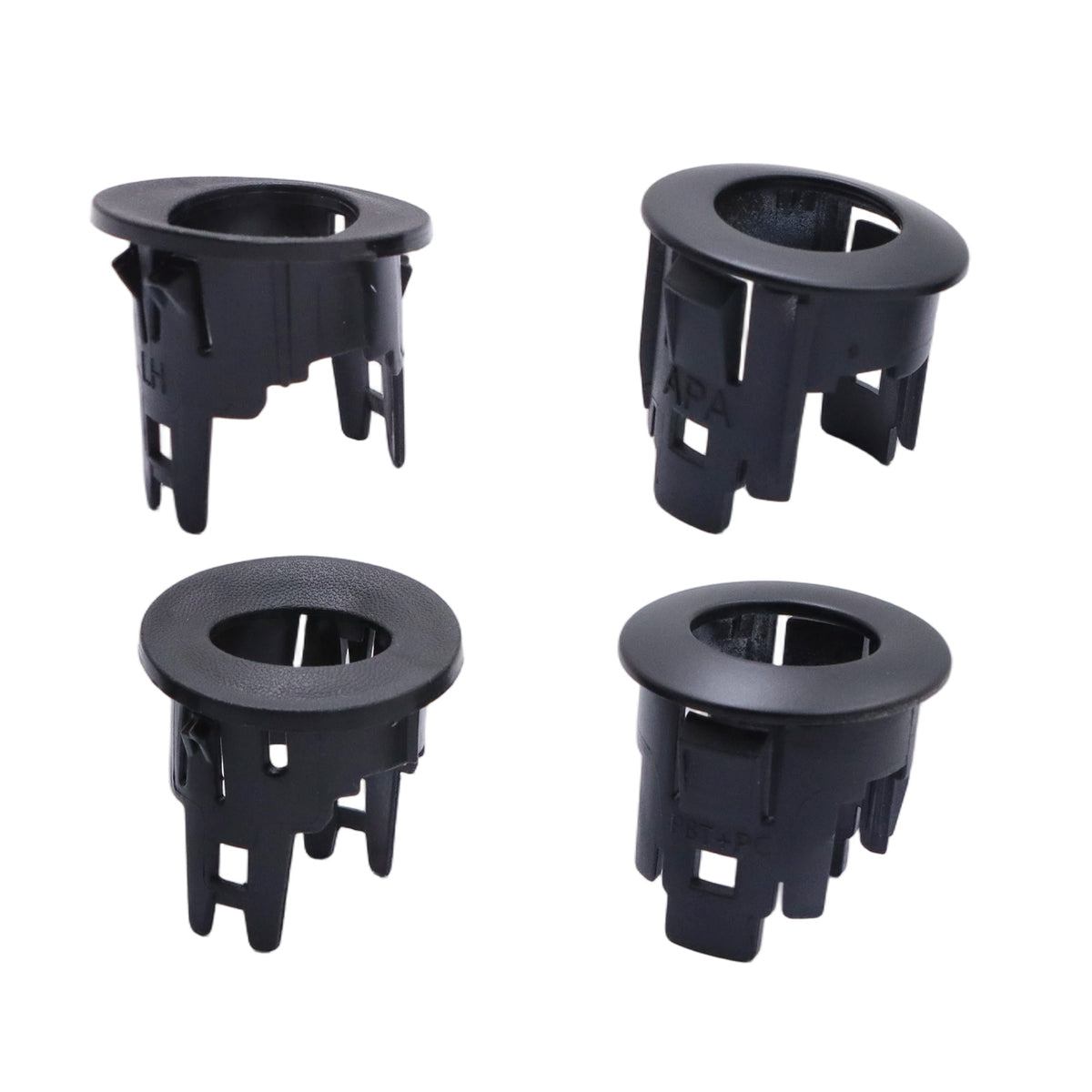Rear Parking Sensor Bezel Set 4Pcs Compatible with for GMC Sierra 1500