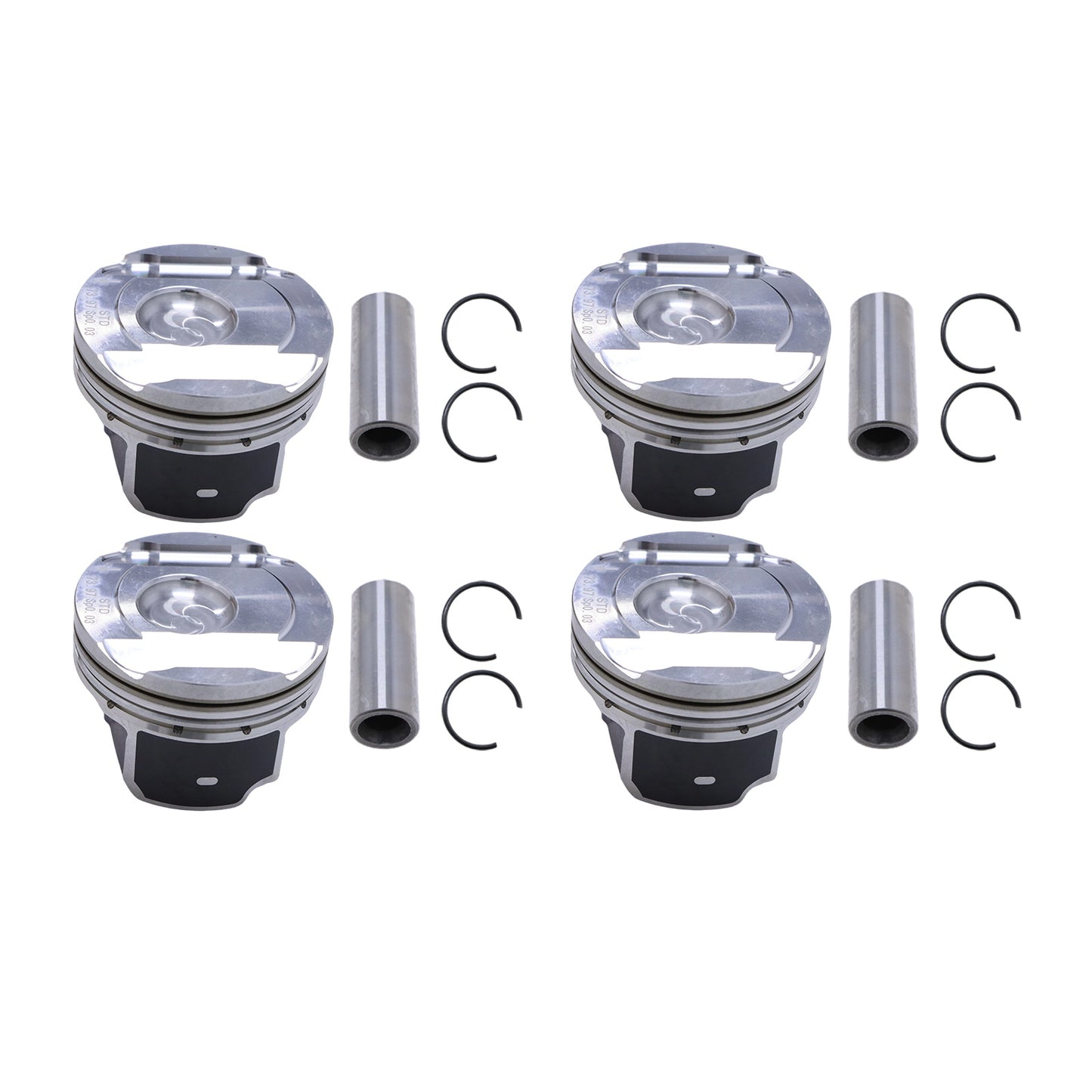 Pistons & Ring Kit Set For Buick Verano Regal Chevrolet Equinox Malibu GMC 1.5T