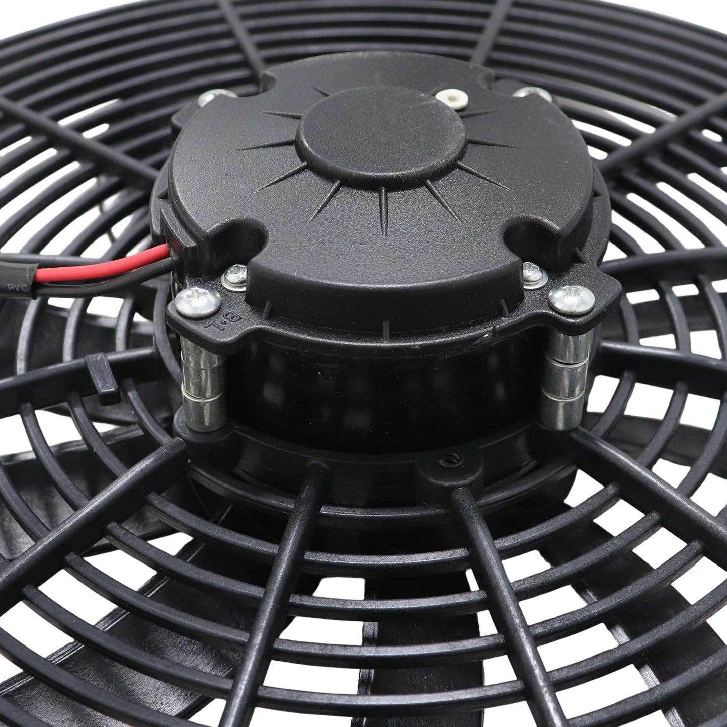 car and truck radiator cooling fan,16-17 inch large size,12-volt 180-watt motor
