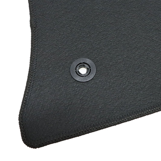 4Pcs For Cadillac CT4 2021-2026 Front & 2nd Floor Mats Carpet Velour Black New