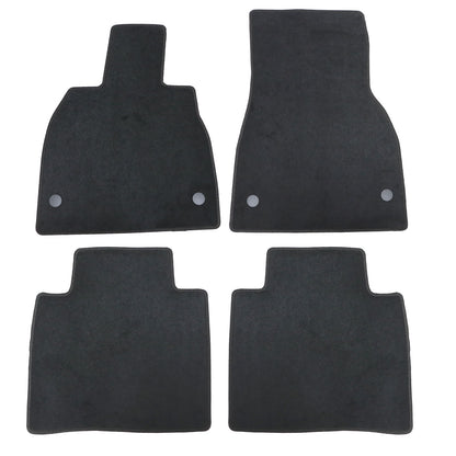 4x For Mercedes-Benz EQS Sedan V297 2022-2025 Floor Mats Carpet Velour Black New