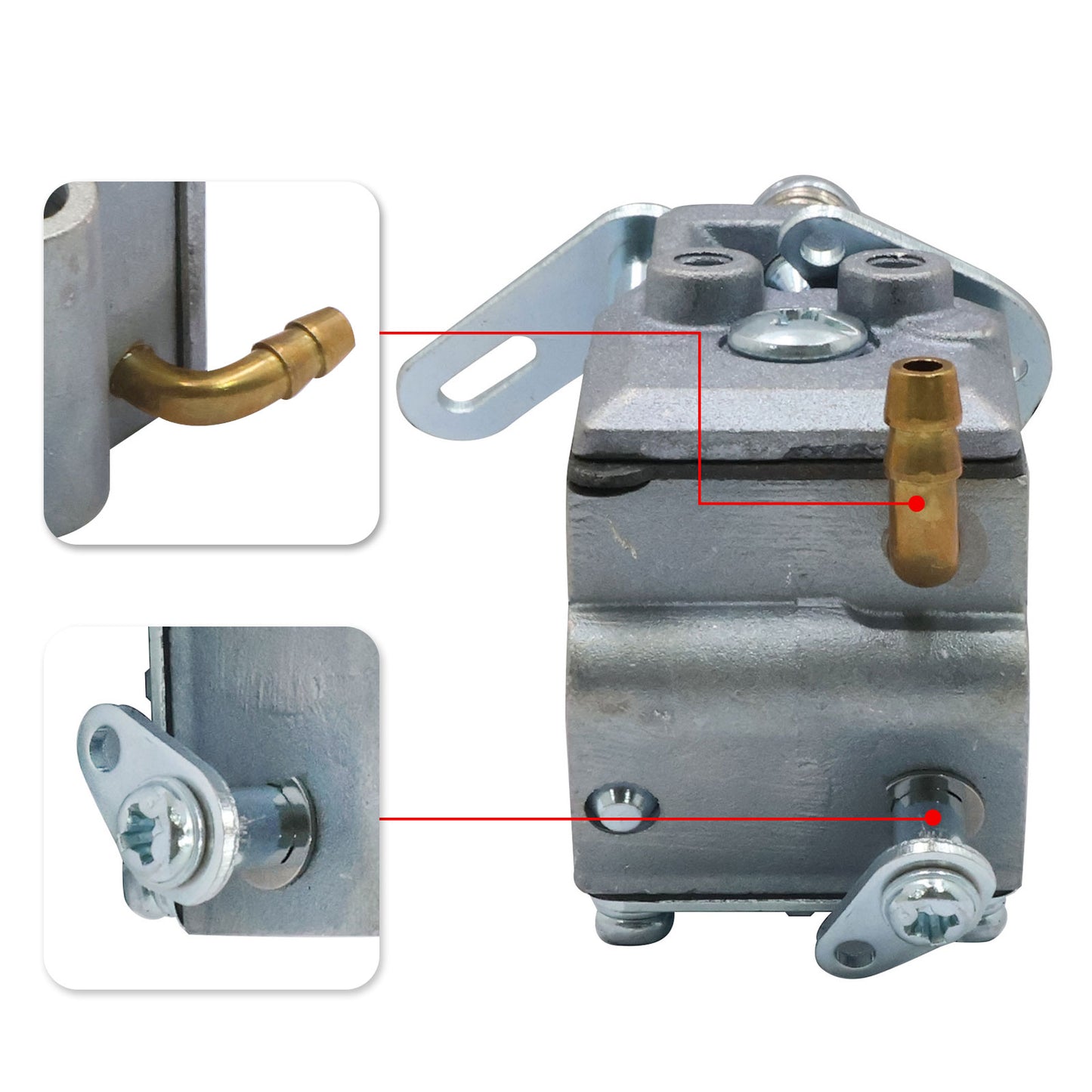 Fit For Walbro WT-439 WT-439-1 Chainsaws Replacement Carburetor with Air Filter
