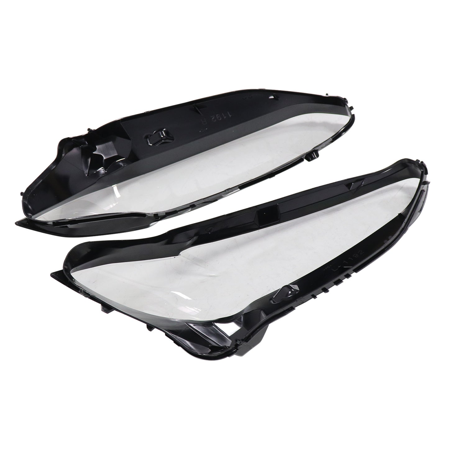 Pair Headlight Lens Clear Cover For BMW 4-Series / M4 i4 2021-2024 Left & Right