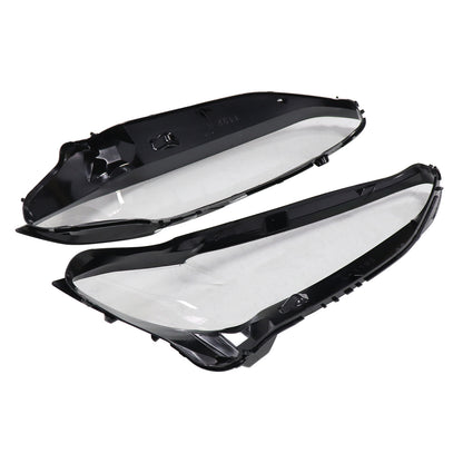 Pair Headlight Lens Clear Cover For BMW 4-Series / M4 i4 2021-2024 Left & Right