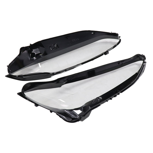 Pair Headlight Lens Clear Cover For BMW 4-Series / M4 i4 2021-2024 Left & Right