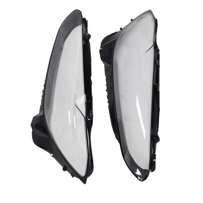 Pair Headlight Lens Clear Cover For BMW 4-Series / M4 i4 2021-2024 Left & Right