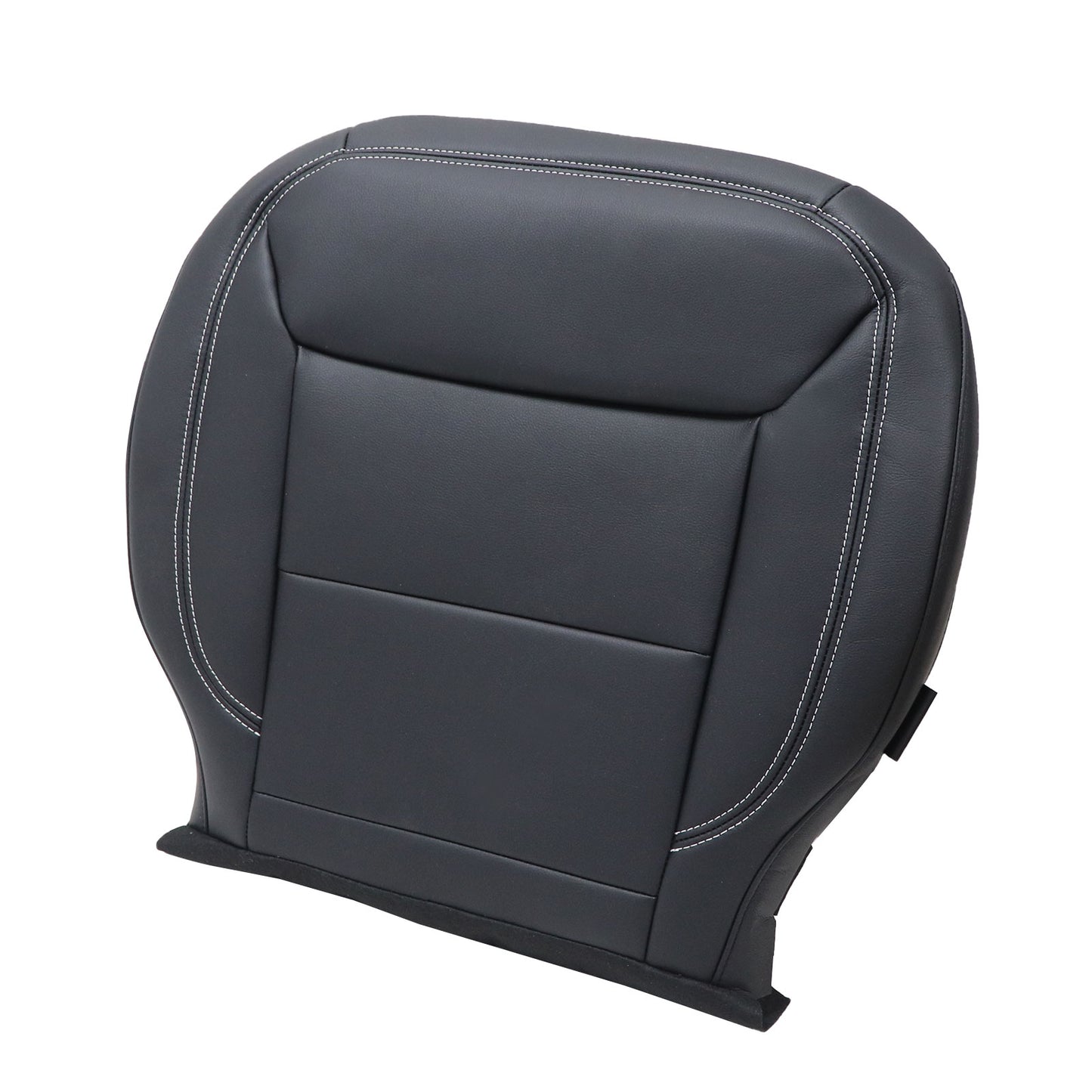 2020-2024 For Ford Explorer Driver Bottom Replacement Leather Seat Cover Black