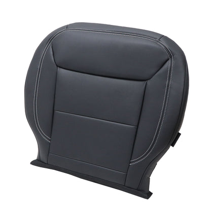 2020-2024 For Ford Explorer Driver Bottom Replacement Leather Seat Cover Black