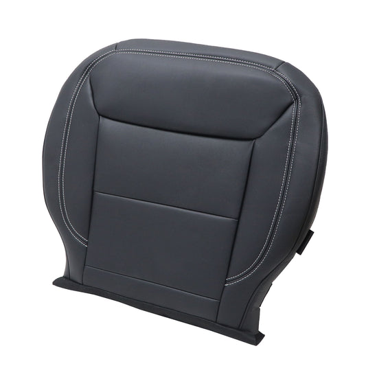 2020-2024 For Ford Explorer Driver Bottom Replacement Leather Seat Cover Black