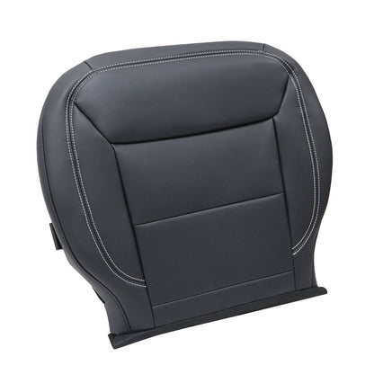2020-2024 For Ford Explorer Driver Bottom Replacement Leather Seat Cover Black