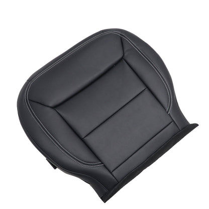 2020-2024 For Ford Explorer Driver Bottom Replacement Leather Seat Cover Black