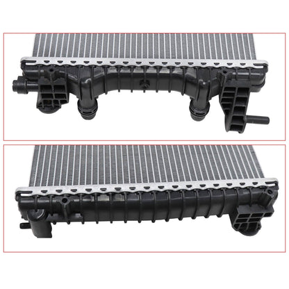 Left Radiator with Oil Cooler For Alfa Romeo Giulia Stelvio 2017-2024 2.0 2.9