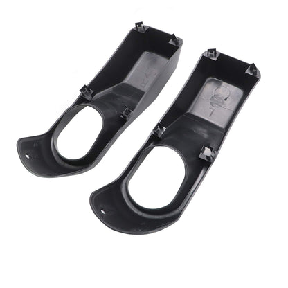 Front Fog Light Bezel Set Fit 2018+ Jeep JL Wrangler & 2020+ Jeep JT Gladiator