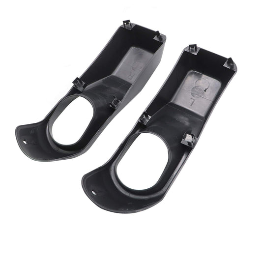 Front Fog Light Bezel Set Fit 2018+ Jeep JL Wrangler & 2020+ Jeep JT Gladiator