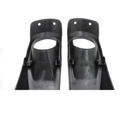Front Fog Light Bezel Set Fit 2018+ Jeep JL Wrangler & 2020+ Jeep JT Gladiator