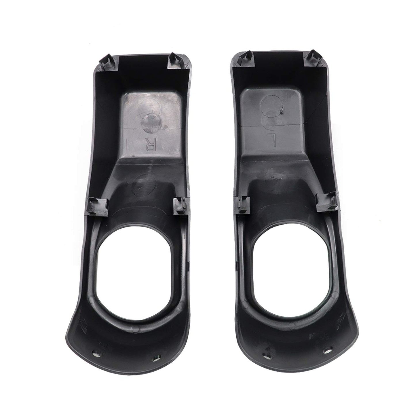 Front Fog Light Bezel Set Fit 2018+ Jeep JL Wrangler & 2020+ Jeep JT Gladiator
