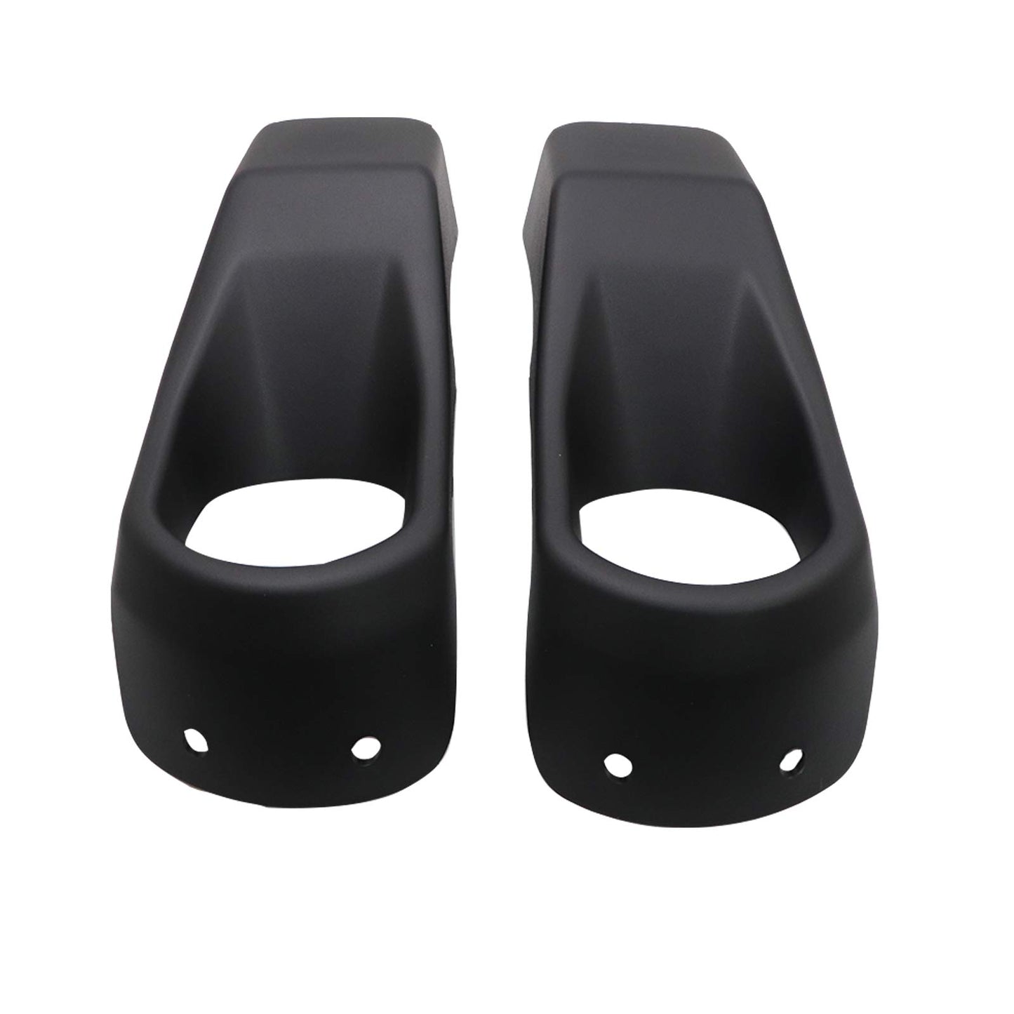 Front Fog Light Bezel Set Fit 2018+ Jeep JL Wrangler & 2020+ Jeep JT Gladiator