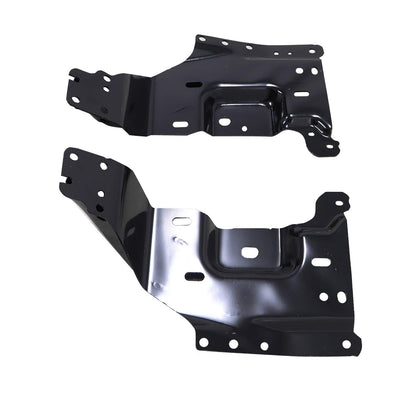 Fit Ford F-150 2021-23 Front Side High Strength Steel Bumper Mounting Plate 2Pcs