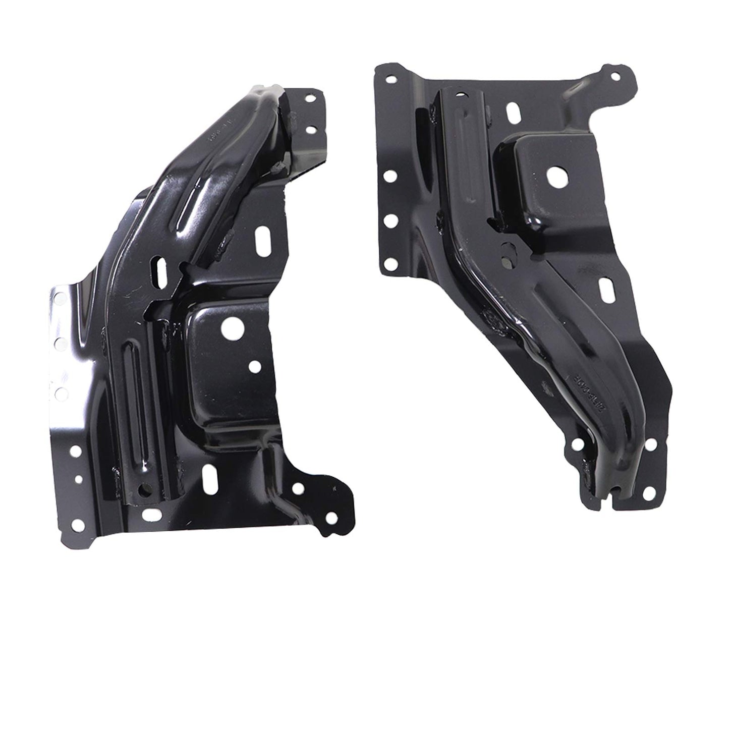 Fit Ford F-150 2021-23 Front Side High Strength Steel Bumper Mounting Plate 2Pcs