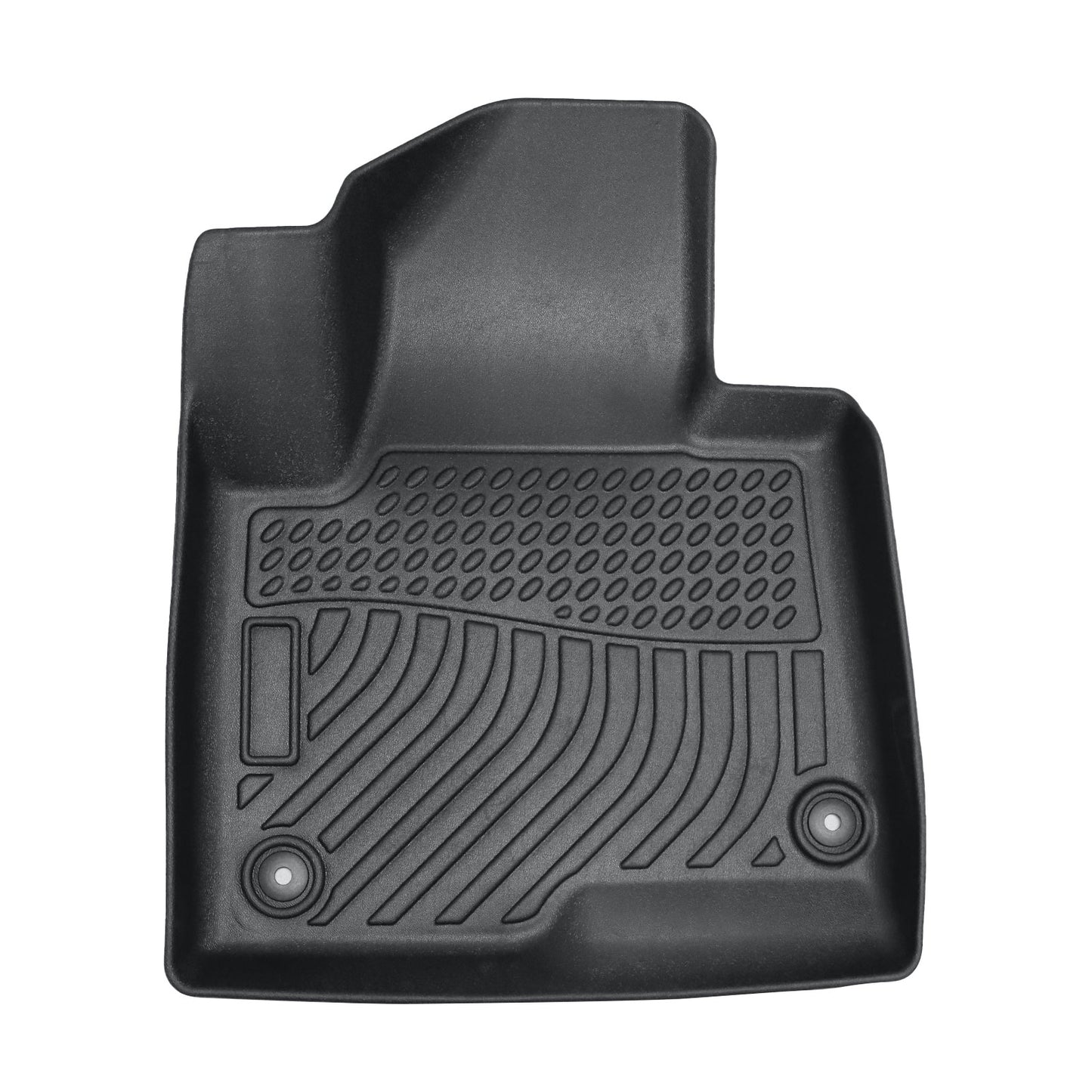 Fits 2017 2018 Hyundai Santa Fe 5 Seats TPE 3D Front-Rear Floor Mats Liner 3Pcs