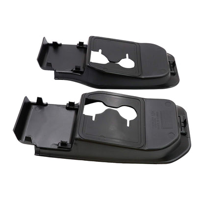 2Pcs Front Bumper Tow Hook Trim Cover Fits 2020-2022 Ford F250 F350 Super Duty