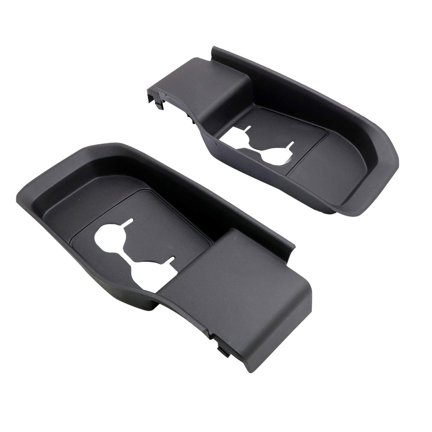 2Pcs Front Bumper Tow Hook Trim Cover Fits 2020-2022 Ford F250 F350 Super Duty