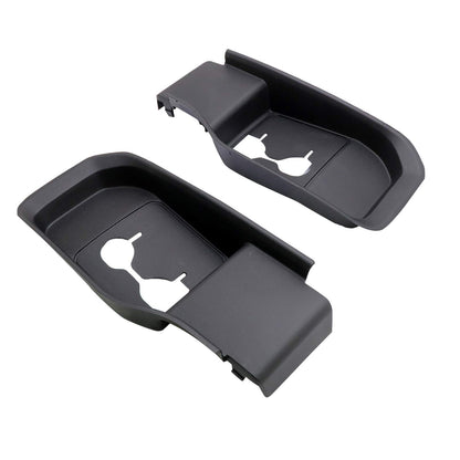 2Pcs Front Bumper Tow Hook Trim Cover Fits 2020-2022 Ford F250 F350 Super Duty