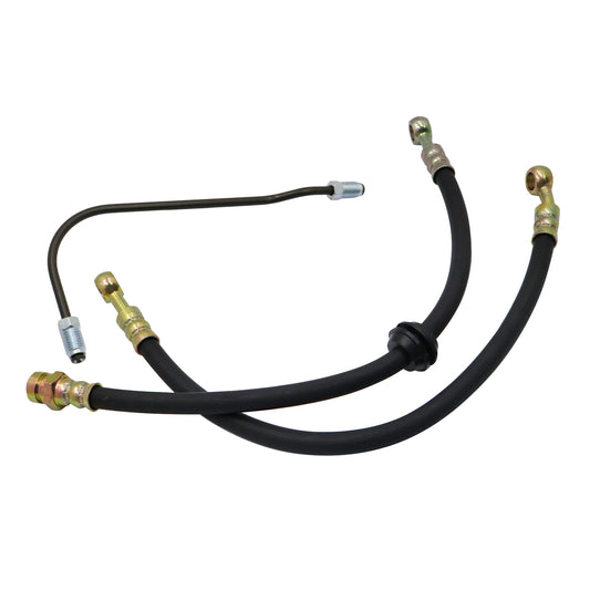 FITS Honda CB350/360/400F/450K/500/550K/750K/750F Brake Hose Kit w/ Brake Pipe